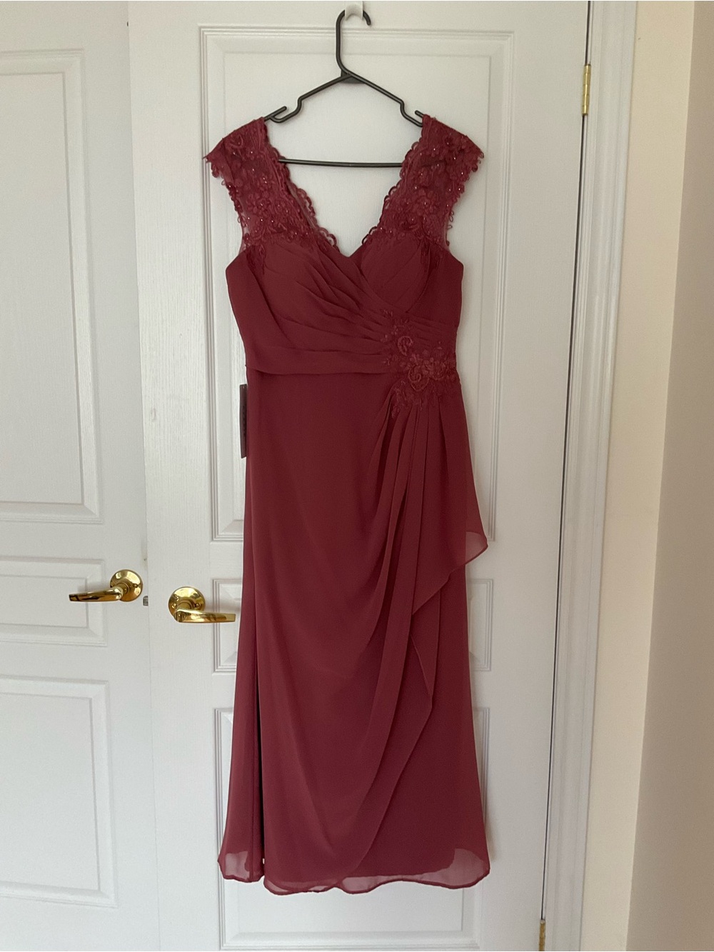 Azazie Gladys Dress - Desert Rose - A10 - BNWT, but with minor customizations